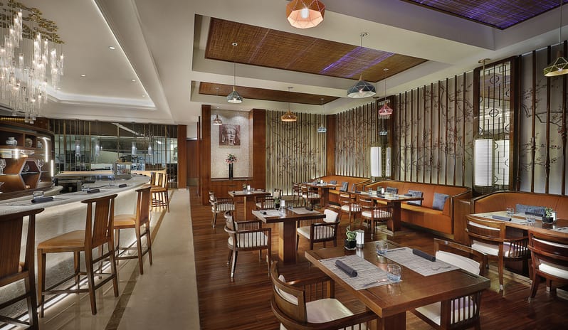 The Ritz-Carlton, Dubai, JBR - Blue Jade Restaurant Interior 1